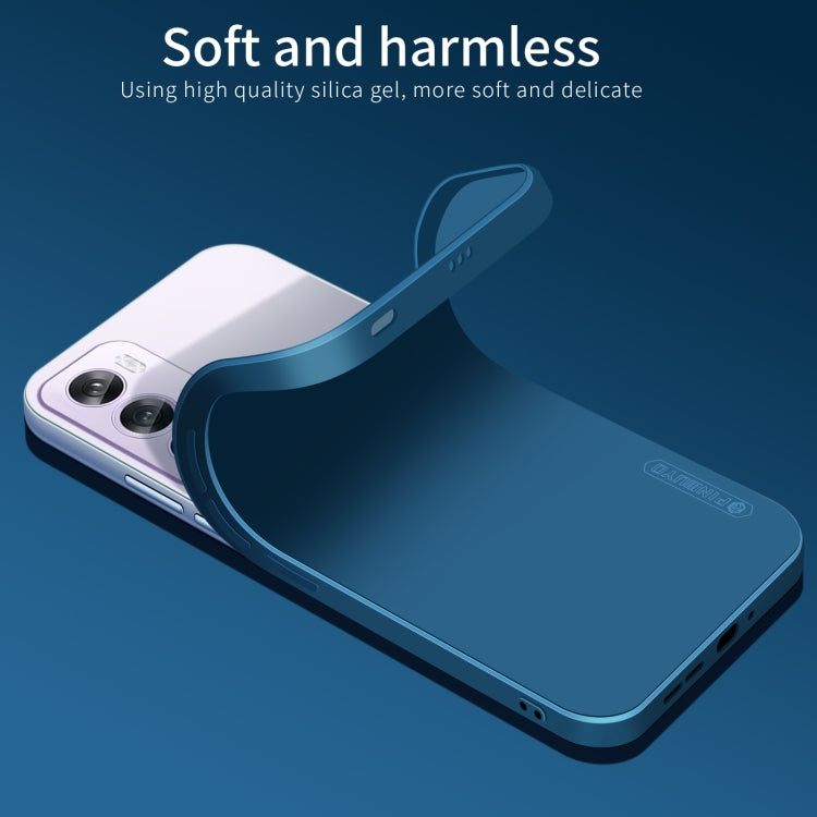 For OPPO Reno12 Pro Global PINWUYO Sense Series Liquid Silicone TPU Phone Case(Black) - OPPO Cases by PINWUYO | Online Shopping UK | buy2fix