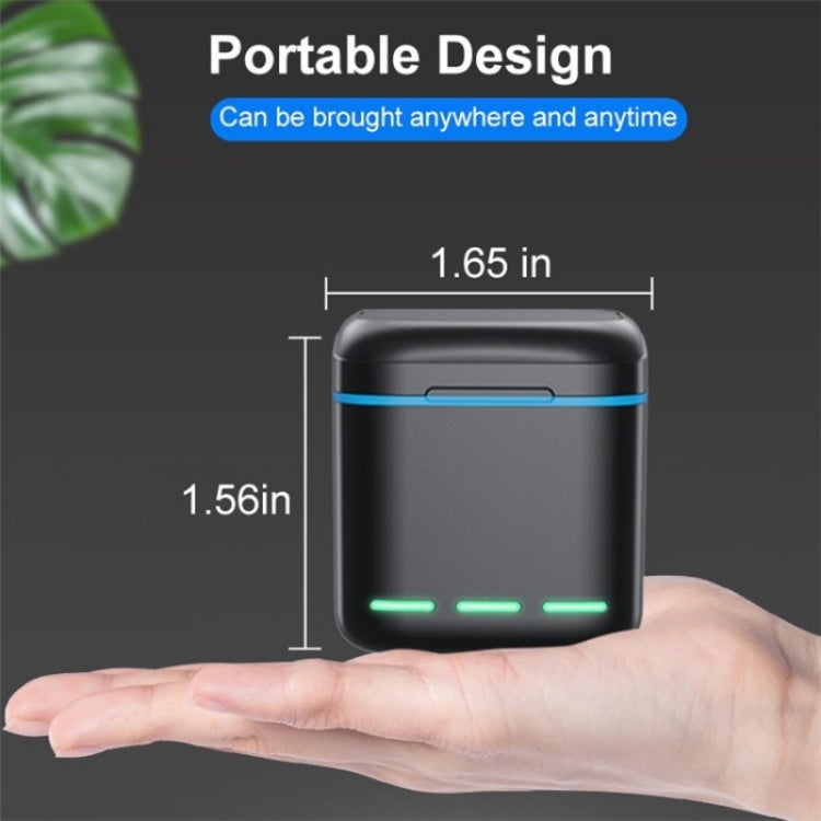 GP-810 Rechargeable 3-Battery Charger Station Storage Case for GoPro HERO5 /6 /7 /8 by buy2fix