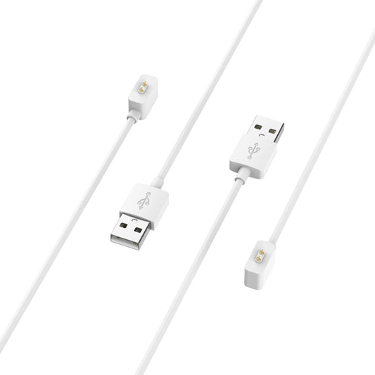 For Xiaomi Smart Band 9 USB Interface Smart Watch Magnetic Charging Cable(White) by buy2fix