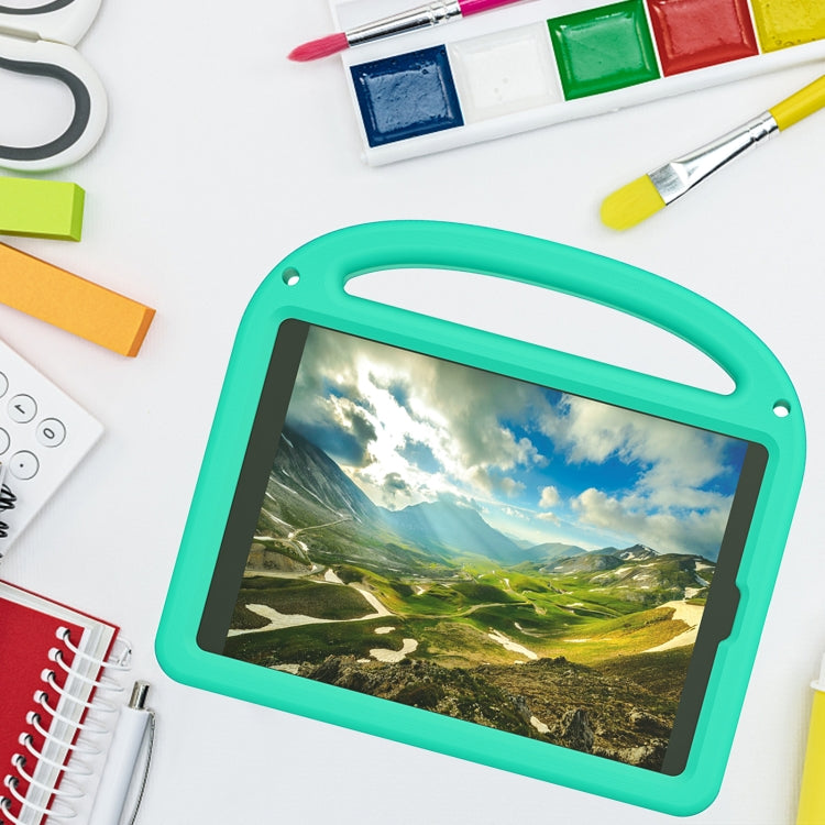 For iPad 10.2 / Air 3 10.5 Cartoon Sparrow EVA Shockproof Tablet Case(Glacier Green) - iPad 10.2 Cases by buy2fix | Online Shopping UK | buy2fix