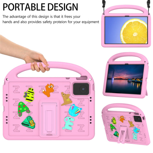 For Lenovo Tab M11 / Xiaoxin Pad 11 2024 Cartoon Sparrow EVA Shockproof Tablet Case(Pink) by buy2fix