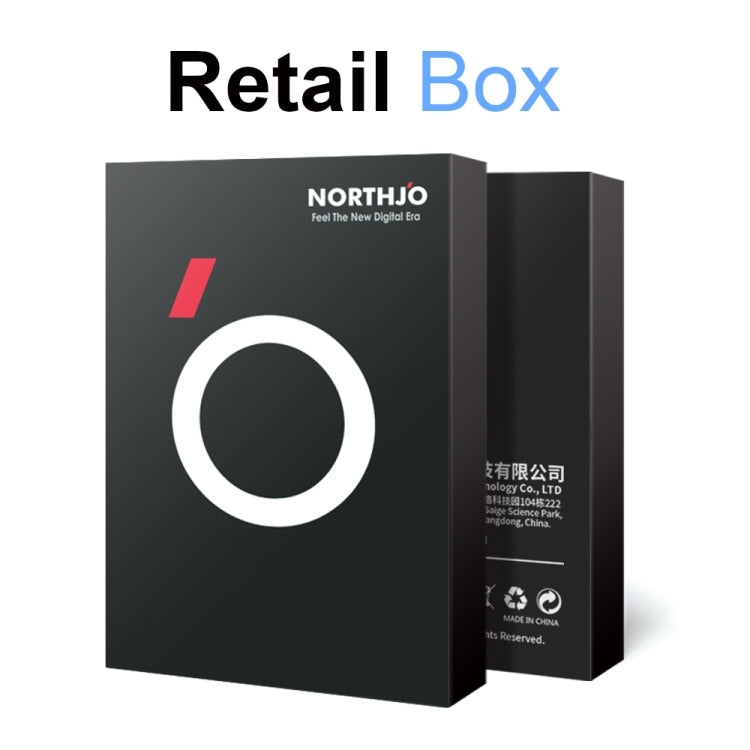 For iPhone 15 Pro / 15 Pro Max NORTHJO Camera Lens Protector 3D Night Shot Tempered Glass Film(Black) by NORTHJO