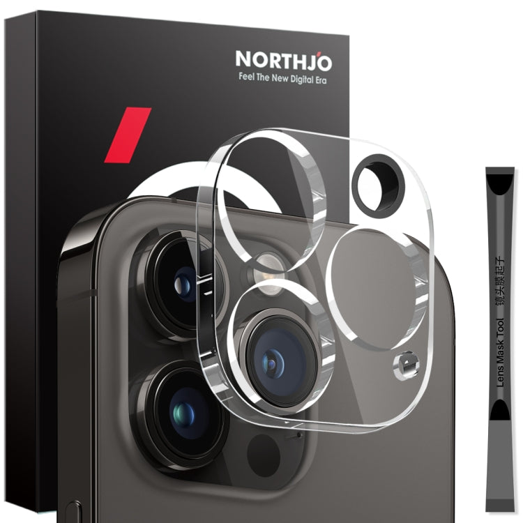 For iPhone 14 Pro / 14 Pro Max NORTHJO Camera Lens Protector 3D HD Tempered Glass Film(Clear) - iPhone 14 Pro Max Tempered Glass by NORTHJO | Online Shopping UK | buy2fix