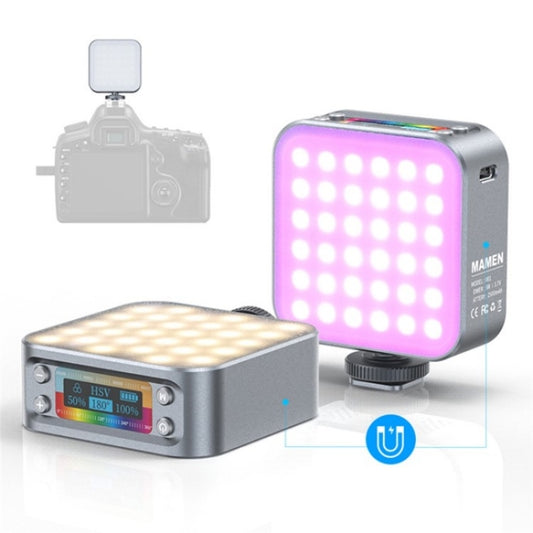 D01 Dimmable Photography LED Fill Light Portable Mini Camera Phone RGB Fill Light by buy2fix