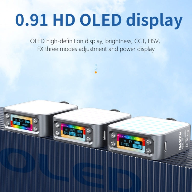 D01 Dimmable Photography LED Fill Light Portable Mini Camera Phone RGB Fill Light by buy2fix