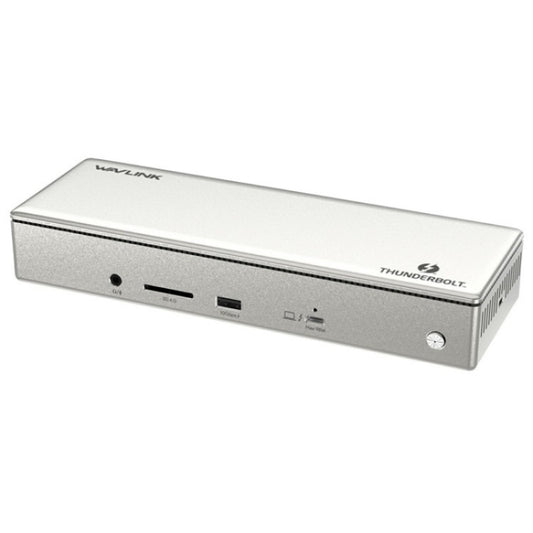 WAVLINK UTD41 PRO RJ45 / Audio / SD Card Reader 15-in-1 Thunderbolt 4 Docking Station, Plug:US Plug by WAVLINK