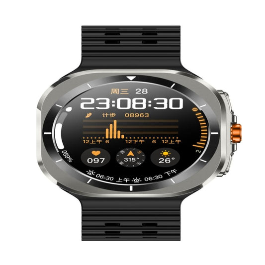 Z7 Ultra 1.46 inch Color Screen Smart Watch, Support Bluetooth Call / Health Monitoring(Black) by buy2fix