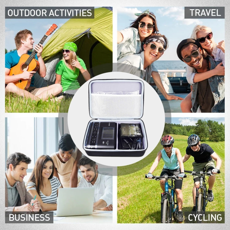 For Canon SELPHY CP1300 / CP1200 / CP1500 Wireless Photo Printer Storage Bag Outdoor Travel Hard Shell Protective Case by buy2fix