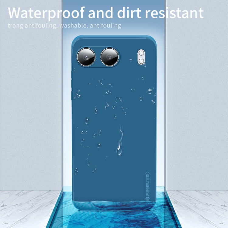 For OnePlus Nord 4 PINWUYO Sense Series Liquid Silicone TPU Phone Case(Black) - Nord 4 Cases by PINWUYO | Online Shopping UK | buy2fix