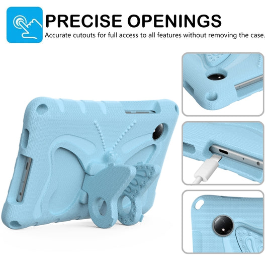 For Xiaomi Redmi Pad SE 8.7 2024 Butterfly Bracket EVA Shockproof Tablet Case(Light Blue) by buy2fix