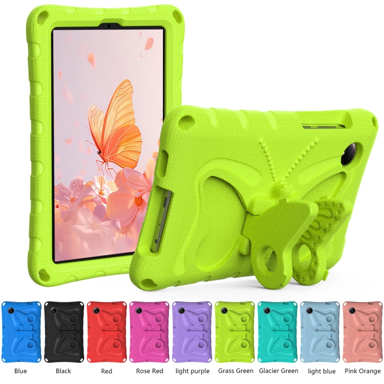 For Xiaomi Redmi Pad SE 8.7 2024 Butterfly Bracket EVA Shockproof Tablet Case(Grass Green) by buy2fix