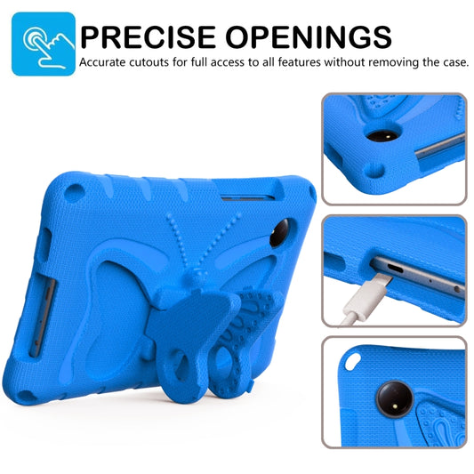 For Xiaomi Redmi Pad SE 8.7 2024 Butterfly Bracket EVA Shockproof Tablet Case(Blue) by buy2fix