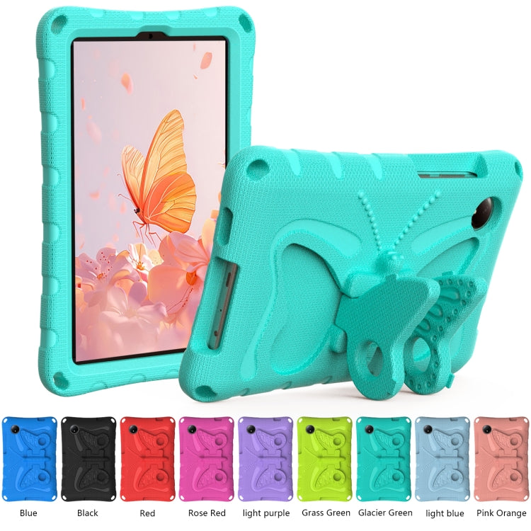 For Xiaomi Redmi Pad SE 8.7 2024 Butterfly Bracket EVA Shockproof Tablet Case(Mint Green) by buy2fix