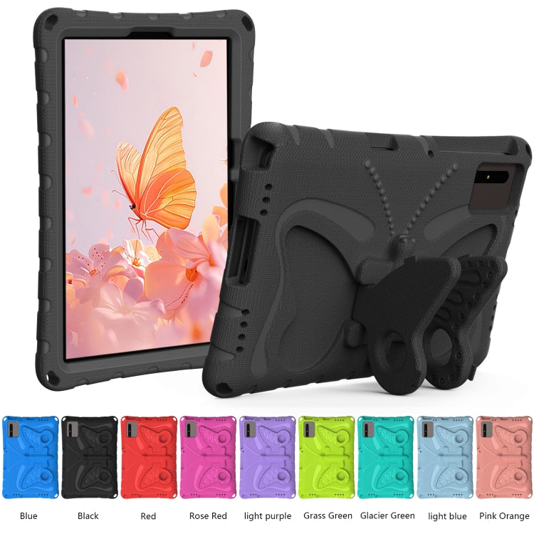 For Huawei MatePad SE 11 2024 Butterfly Bracket EVA Shockproof Tablet Case(Black) by buy2fix