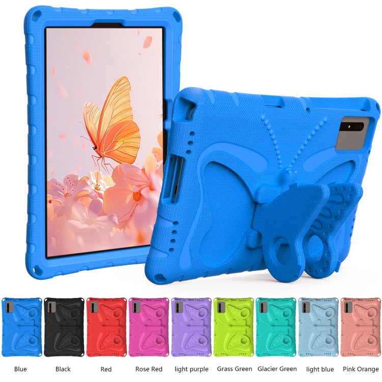 For Huawei MatePad SE 11 2024 Butterfly Bracket EVA Shockproof Tablet Case(Blue) by buy2fix