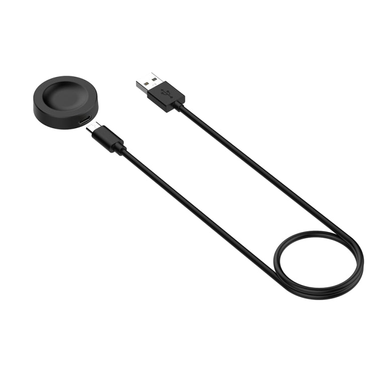 For Huawei Watch GT5 41mm USB Interface Split Type Smart Watch Charging Cable, Length: 1m(Black) - Charger by buy2fix | Online Shopping UK | buy2fix