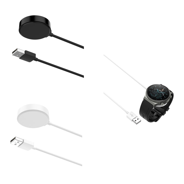 For Huawei Watch GT5 41mm USB Interface Integrated Smart Watch Charging Cable, Length: 1m(White) - Charger by buy2fix | Online Shopping UK | buy2fix