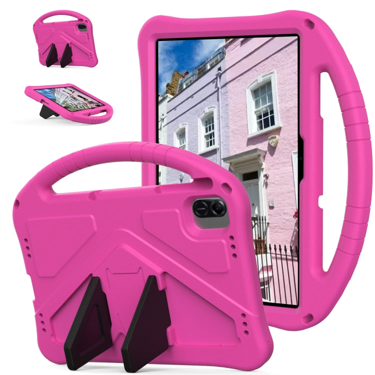 For Infinix XPad 11 inch 2024 EVA Shockproof Tablet Case with Holder(RoseRed) - Others by buy2fix | Online Shopping UK | buy2fix