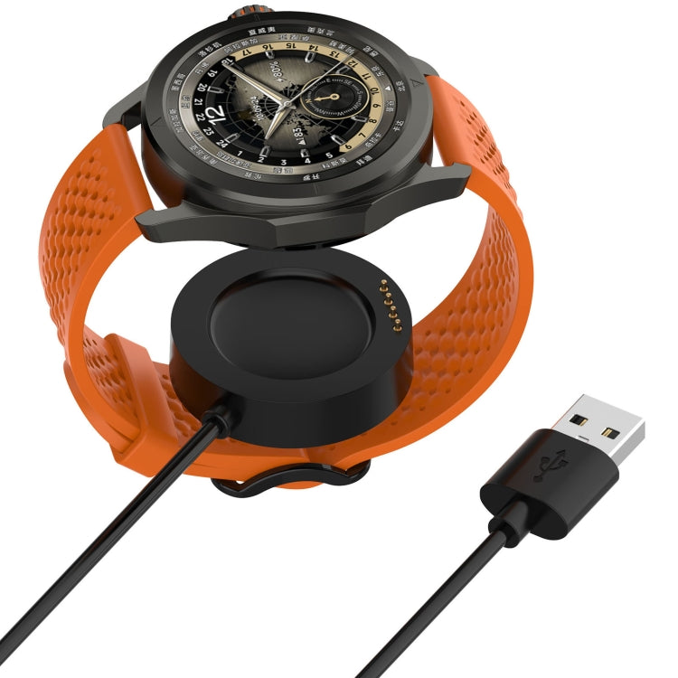 For Xiaomi Watch S4 Sport USB Interface Integrated Smart Watch Magnetic Charging Cable, Length: 1m(Black) - Charger by buy2fix | Online Shopping UK | buy2fix