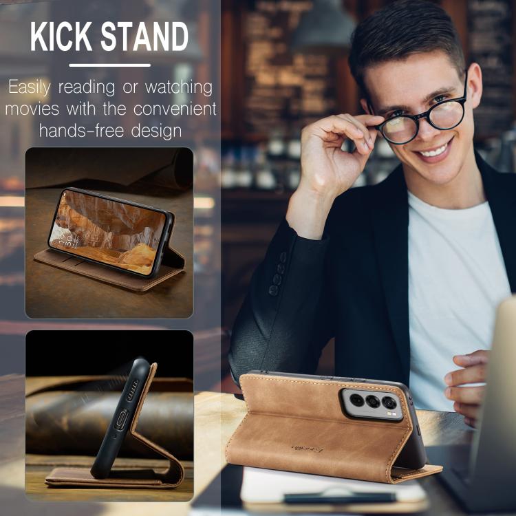 For OPPO Reno12 Pro 5G Global CaseMe 013 Multifunctional Horizontal Flip Leather Phone Case(Brown) - OPPO Cases by CaseMe | Online Shopping UK | buy2fix