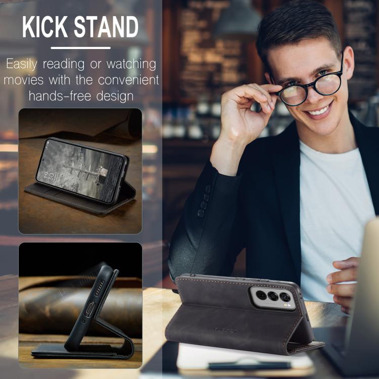 For OPPO Reno12 Pro 5G Global CaseMe 013 Multifunctional Horizontal Flip Leather Phone Case(Black) - OPPO Cases by CaseMe | Online Shopping UK | buy2fix