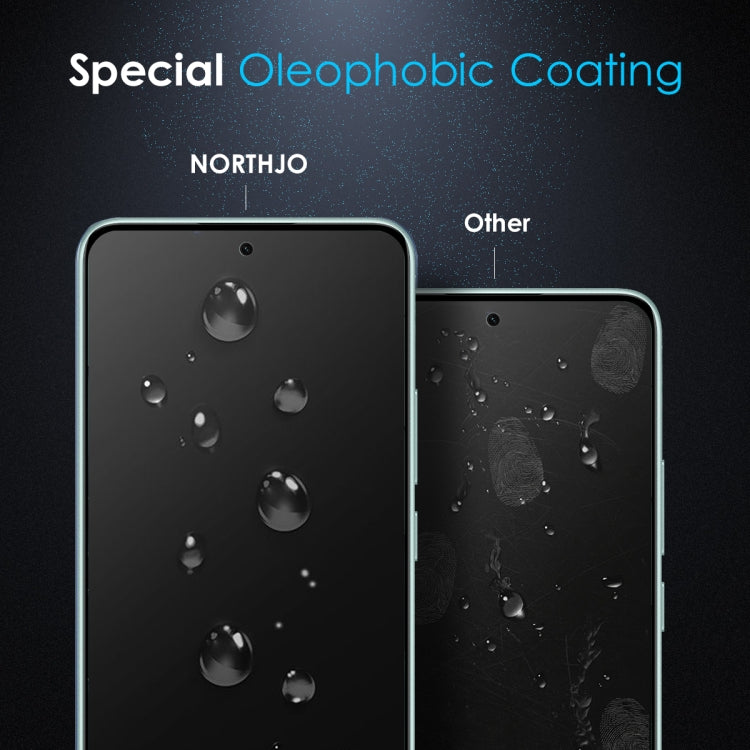 For Xiaomi Redmi Note 14 5G NORTHJO A++ Screen Tempered Glass Film - Note 14 Tempered Glass by NORTHJO | Online Shopping UK | buy2fix