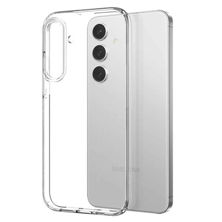 For Samsung Galaxy S24 5G NORTHJO TPU Case with Screen Film, Support Fingerprint Unlock(Transparent) - Galaxy S24 5G Cases by NORTHJO | Online Shopping UK | buy2fix