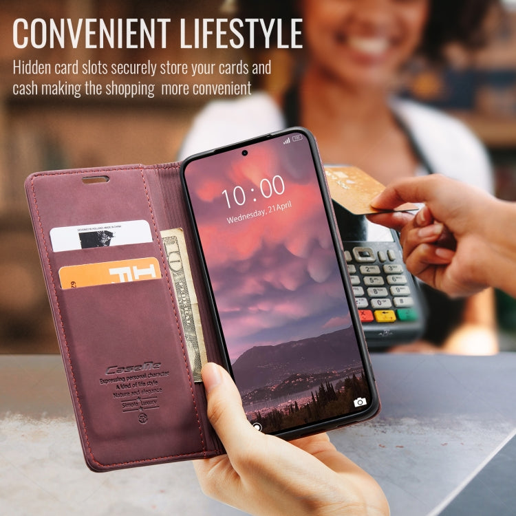 For Xiaomi 14T Pro CaseMe 013 Multifunctional Horizontal Flip Leather Phone Case(Red) - Xiaomi Cases by CaseMe | Online Shopping UK | buy2fix