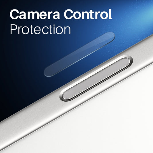 For iPhone 16 / 16 Plus / 16 Pro / 16 Pro Max NORTHJO 2Pcs Camera Control Button Protector Tempered Glass Film(透明) - iPhone 16 Pro Max Tempered Glass by NORTHJO | Online Shopping UK | buy2fix