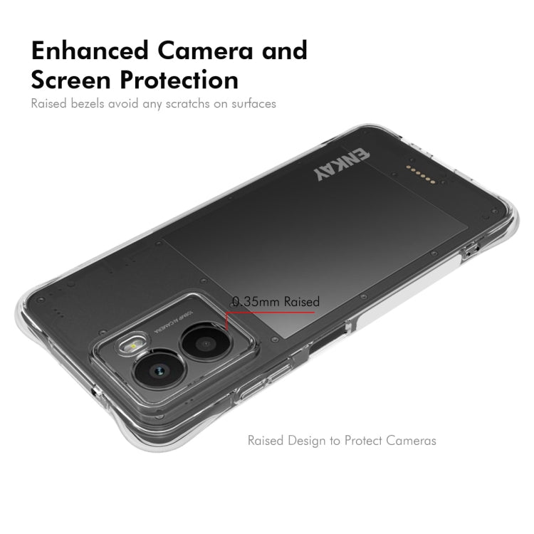 For HMD Fusion ENKAY Hat-Prince Transparent TPU Shockproof Phone Case - More Brand by ENKAY | Online Shopping UK | buy2fix