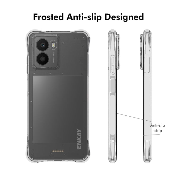 For HMD Fusion ENKAY Hat-Prince Transparent TPU Shockproof Phone Case - More Brand by ENKAY | Online Shopping UK | buy2fix