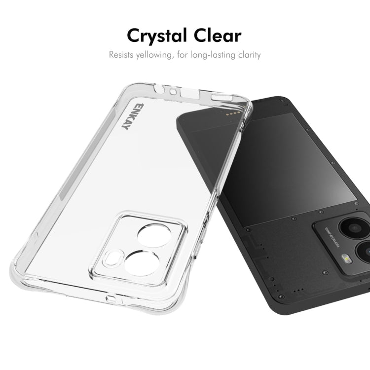 For HMD Fusion ENKAY Hat-Prince Transparent TPU Shockproof Phone Case - More Brand by ENKAY | Online Shopping UK | buy2fix