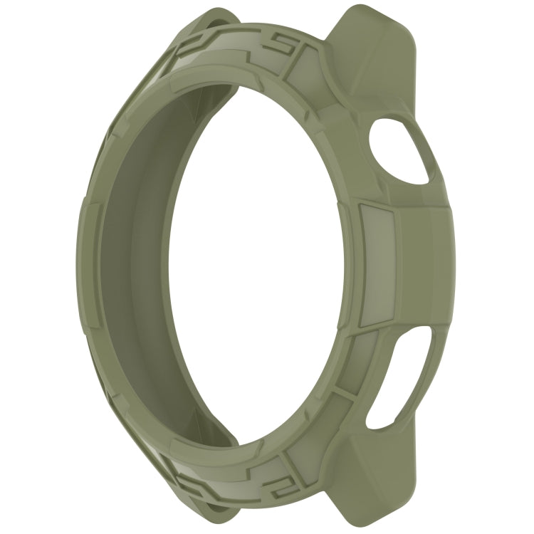 For COROS Pace Pro Armor Hollow TPU Half Coverage Watch Protective Case(Jungle Green) - Watch Case by buy2fix | Online Shopping UK | buy2fix