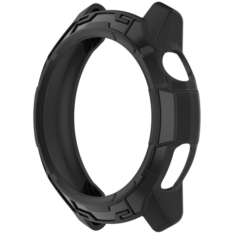 For COROS Pace Pro Armor Hollow TPU Half Coverage Watch Protective Case(Black) - Watch Case by buy2fix | Online Shopping UK | buy2fix