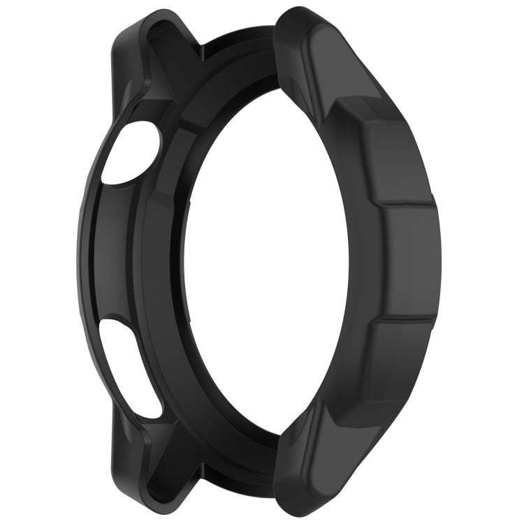 For COROS Pace Pro Armor Hollow TPU Half Coverage Watch Protective Case(Black) - Watch Case by buy2fix | Online Shopping UK | buy2fix