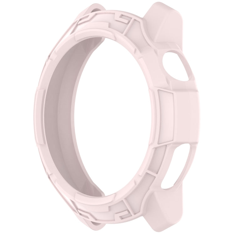 For COROS Pace Pro Armor Hollow TPU Half Coverage Watch Protective Case(Light Pink) - Watch Case by buy2fix | Online Shopping UK | buy2fix