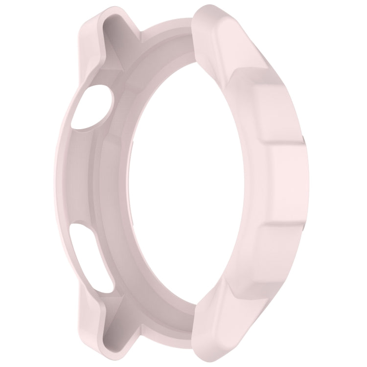 For COROS Pace Pro Armor Hollow TPU Half Coverage Watch Protective Case(Light Pink) - Watch Case by buy2fix | Online Shopping UK | buy2fix