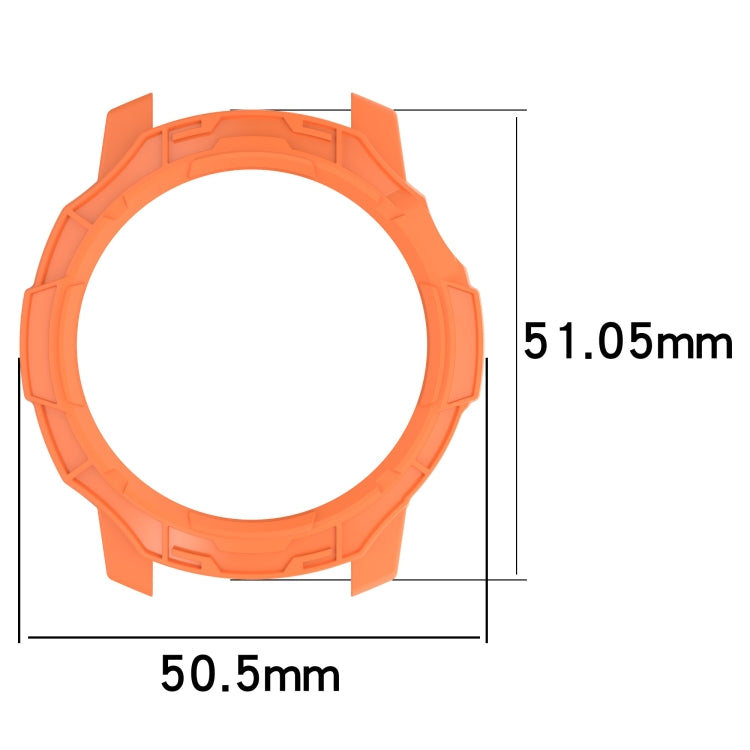 For COROS Pace Pro Armor Hollow TPU Half Coverage Watch Protective Case(Black) - Watch Case by buy2fix | Online Shopping UK | buy2fix