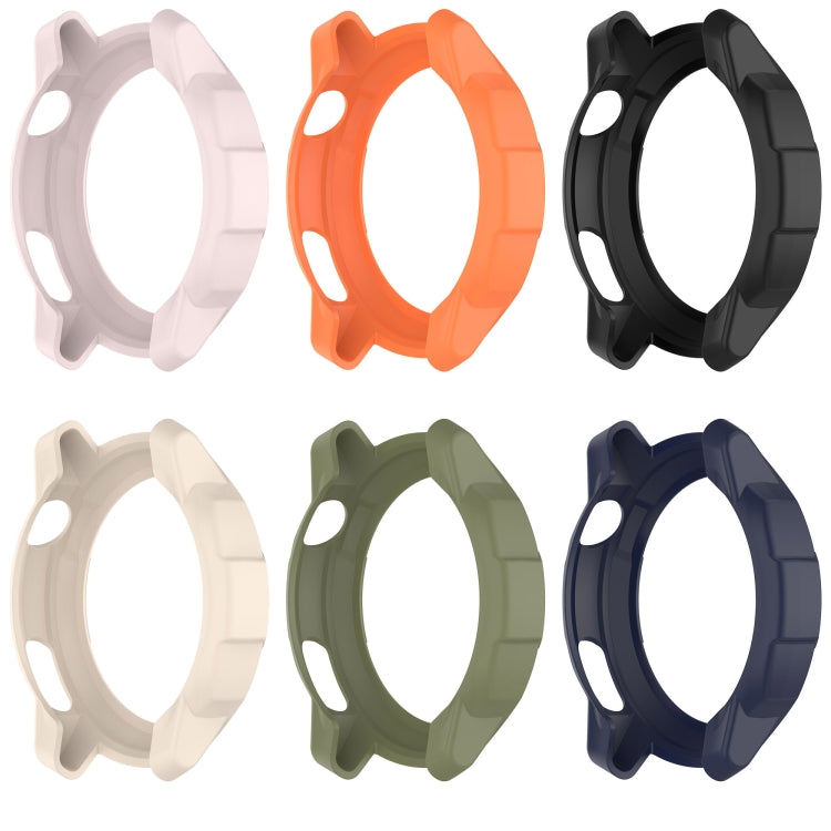 For COROS Pace Pro Armor Hollow TPU Half Coverage Watch Protective Case(Orange) - Watch Case by buy2fix | Online Shopping UK | buy2fix
