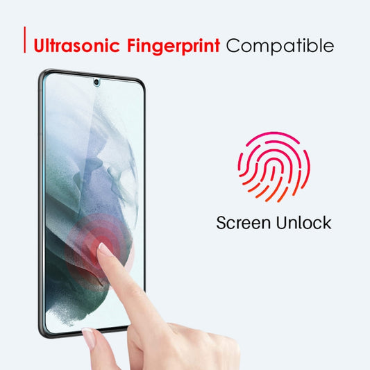 For Samsung Galaxy S21+ 5G NORTHJO A++ Screen Tempered Glass Film, Support Fingerprint Unlock - Galaxy Tempered Glass by NORTHJO | Online Shopping UK | buy2fix