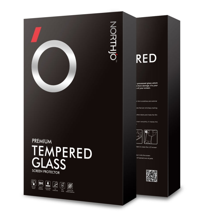 For Samsung Galaxy S25 5G NORTHJO A++ Screen Full Glue Silk Printing Tempered Glass Film, Support Fingerprint Unlock - Galaxy S25 5G Tempered Glass by NORTHJO | Online Shopping UK | buy2fix