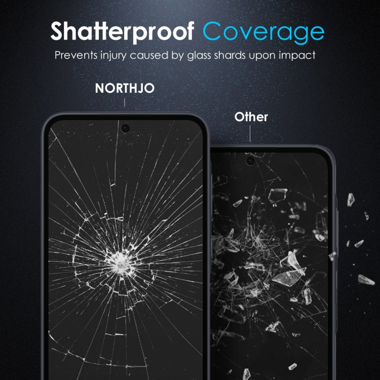 For Samsung Galaxy S23 FE 5G NORTHJO A++ Privacy Screen Protector High Aluminium-Silicon Glass Film - Galaxy S23 FE 5G Tempered Glass by NORTHJO | Online Shopping UK | buy2fix