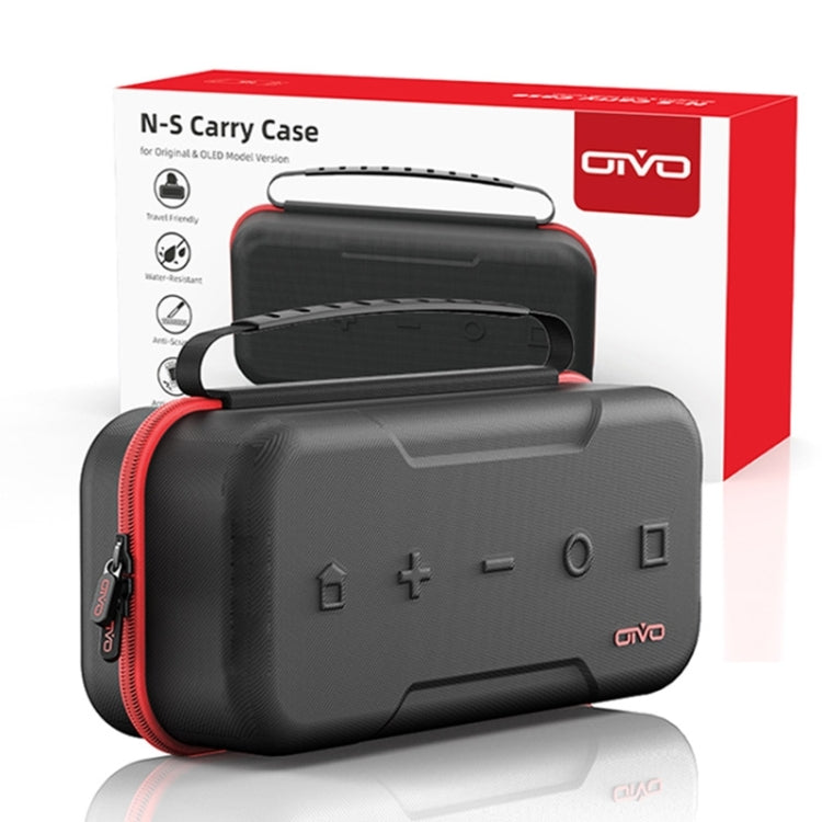 OIVO IV-SW188 Portable EVA Storage Bag for Nintendo Switch Series(Red) - Bags by OIVO | Online Shopping UK | buy2fix