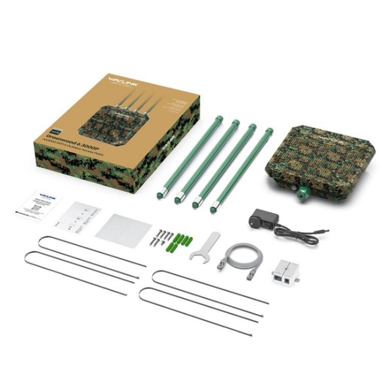 WAVLINK WN573HX3 WiFi 6 Extender Outdoor AX3000 Dual Band Courtyard RV Wireless Router, Plug:EU Plug - Wireless Routers by WAVLINK | Online Shopping UK | buy2fix