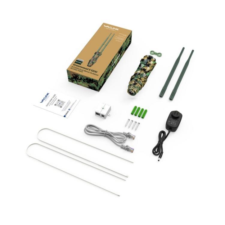 WAVLINK WN570HA2 IP67 Waterproof Outdoor WiFi Extender AC1200 Dual Band Wireless Router, Plug:EU Plug - Wireless Routers by WAVLINK | Online Shopping UK | buy2fix