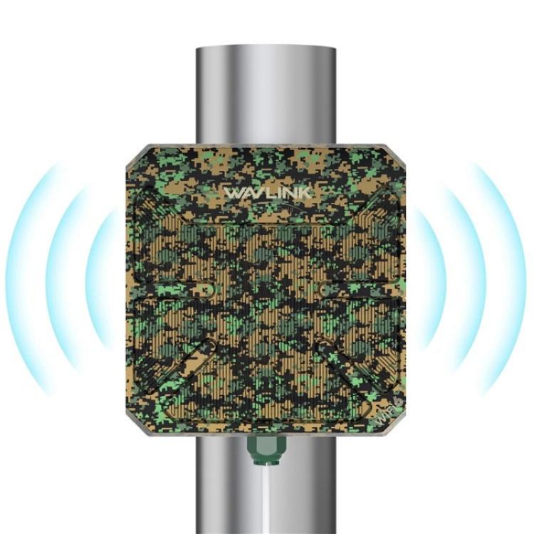 WAVLINK WN573HP3 Built-In 12dBi Directional Antenna Outdoor AX3000 Dual Band Repeater, Plug:US Plug - Wireless Routers by WAVLINK | Online Shopping UK | buy2fix