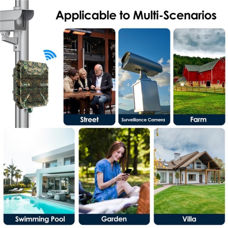 WAVLINK WN573HP3 Built-In 12dBi Directional Antenna Outdoor AX3000 Dual Band Repeater, Plug:US Plug - Wireless Routers by WAVLINK | Online Shopping UK | buy2fix