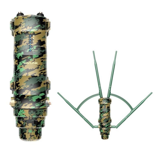 WAVLINK WN572HP3 With Poe High Gain Antennas AC1200 Dual Band WiFi Extender, Plug:AU Plug - Wireless Routers by WAVLINK | Online Shopping UK | buy2fix