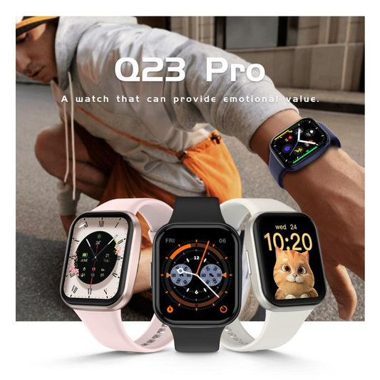 Q23 Pro 1.83 inch Color Screen IP68 Waterproof Bluetooth Call Smart Watch, Support Health Monitoring(Blue) - Smart Watches by buy2fix | Online Shopping UK | buy2fix