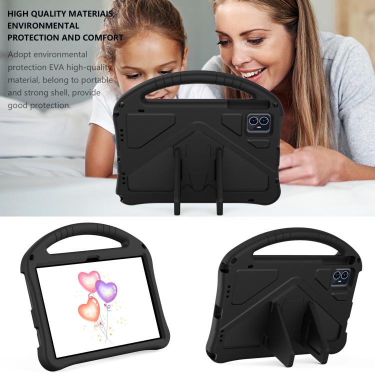 For onn. 10.1 Tablet Gen 4 2024 EVA Shockproof Tablet Case with Holder(Black) - Others by buy2fix | Online Shopping UK | buy2fix